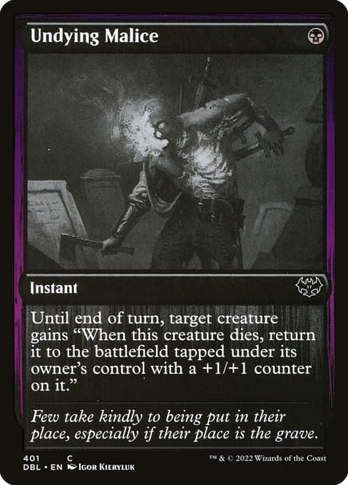 Undying Malice from Innistrad: Double Feature (Common)