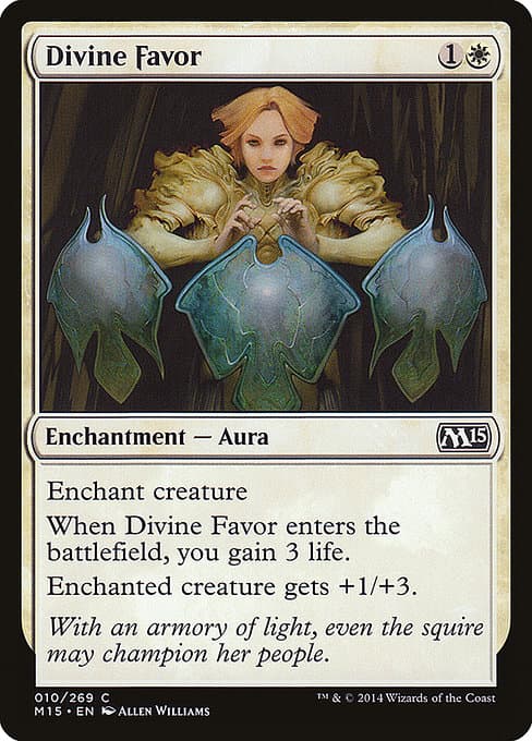 Divine Favor from Magic 2015 (Common)