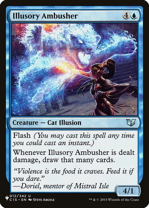 Illusory Ambusher from The List (Uncommon)