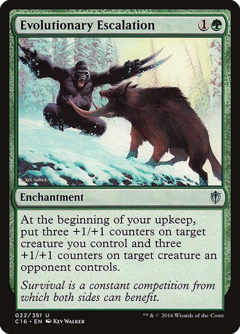 Evolutionary Escalation from Commander 2016 (Uncommon)