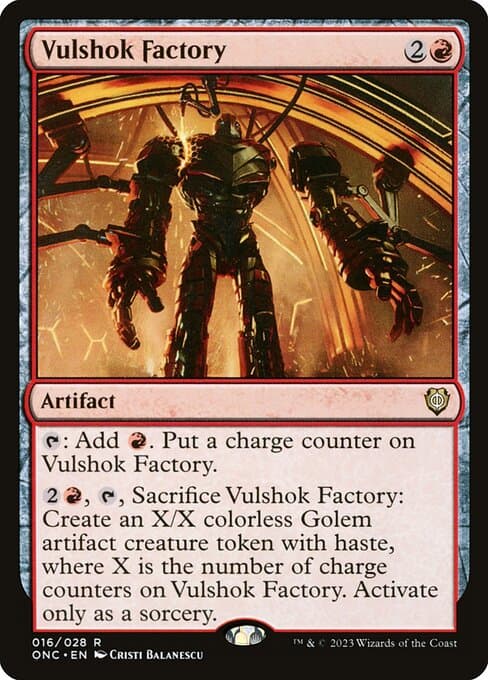 Vulshok Factory from Phyrexia: All Will Be One Commander (Rare)