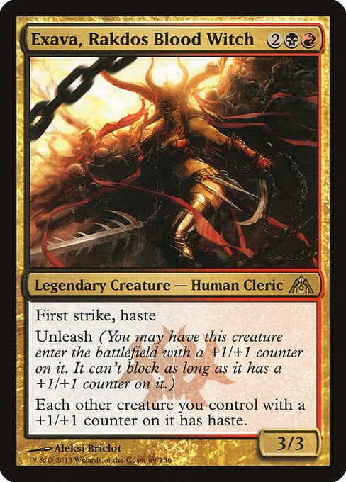 Exava, Rakdos Blood Witch (Rare)