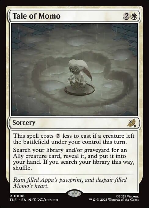 Tale of Momo from Avatar: The Last Airbender Eternal (Rare)