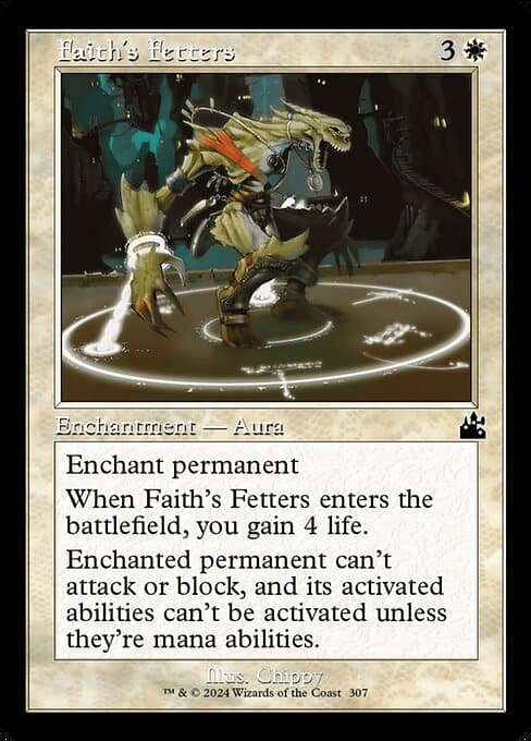 Faith's Fetters from Ravnica Remastered (Common)