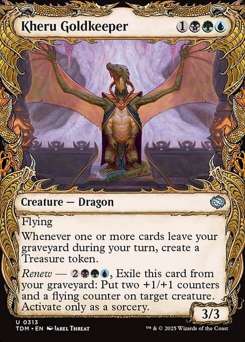 Kheru Goldkeeper from Tarkir: Dragonstorm (Uncommon)