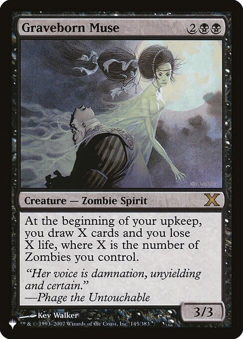 Graveborn Muse from The List (Rare)