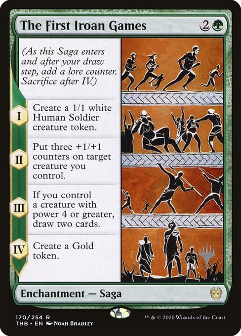 The First Iroan Games from Theros Beyond Death Promos (Rare)