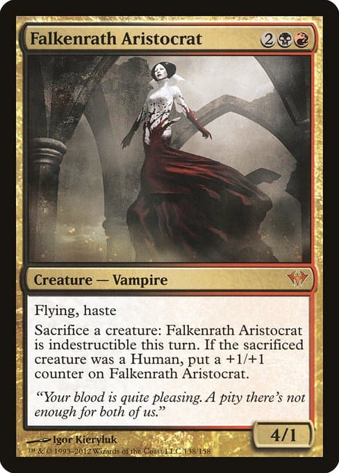 Falkenrath Aristocrat from Dark Ascension (Mythic)