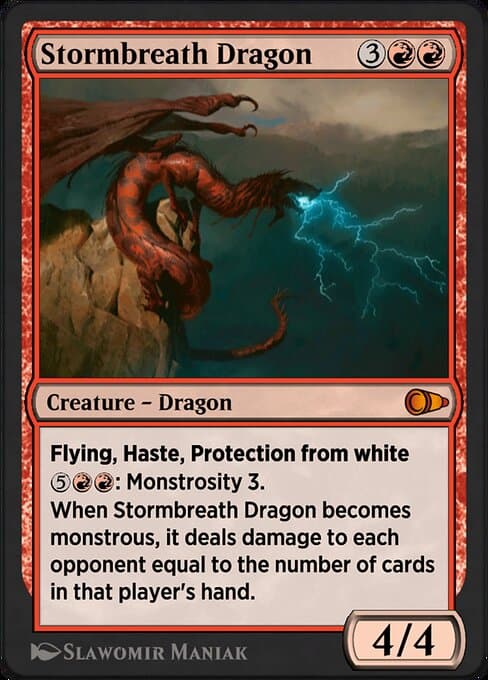 Stormbreath Dragon from Pioneer Masters (Mythic)