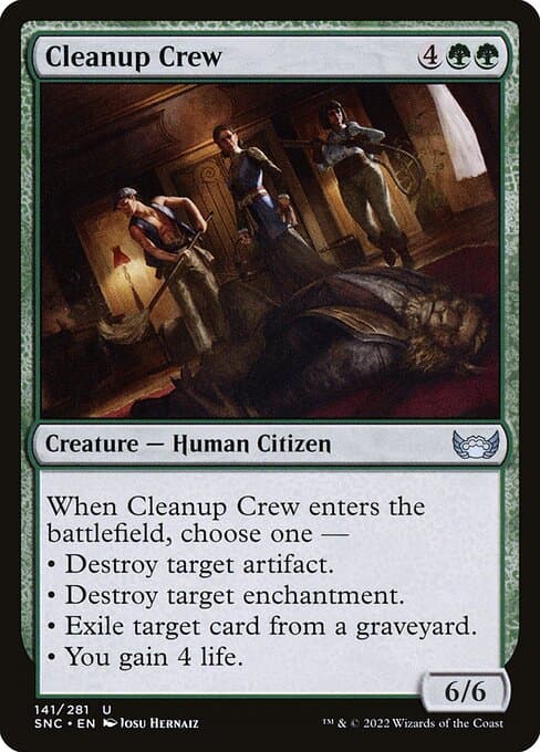 Cleanup Crew (Uncommon)