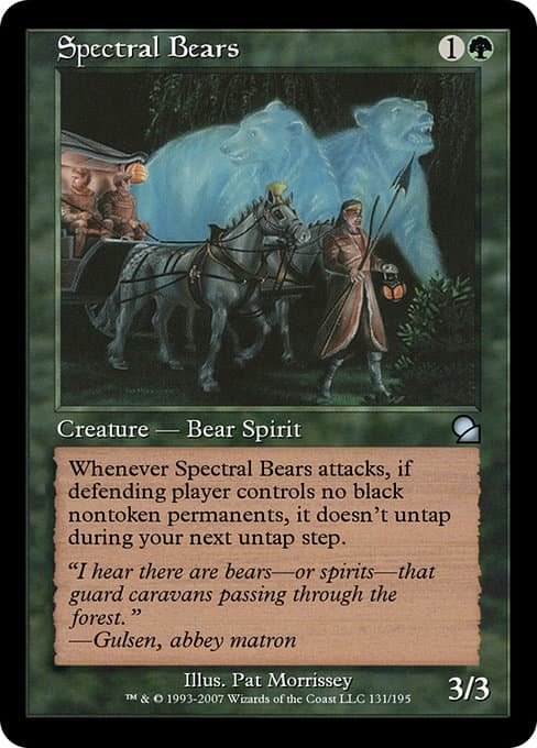 Spectral Bears from Masters Edition (Uncommon)