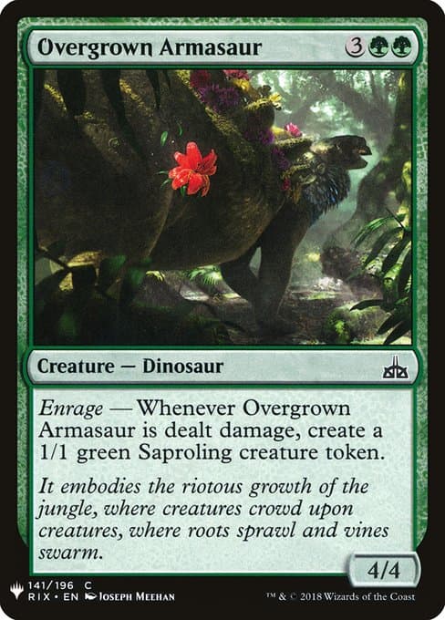 Overgrown Armasaur from The List (Common)