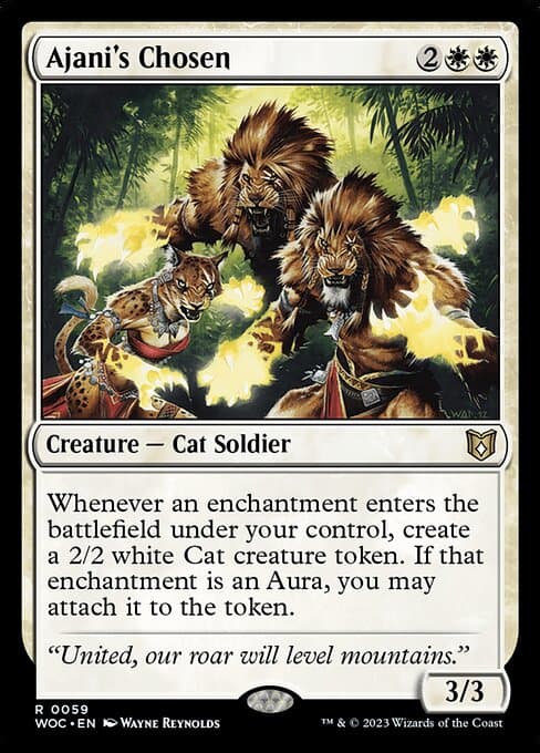Ajani's Chosen (Rare)