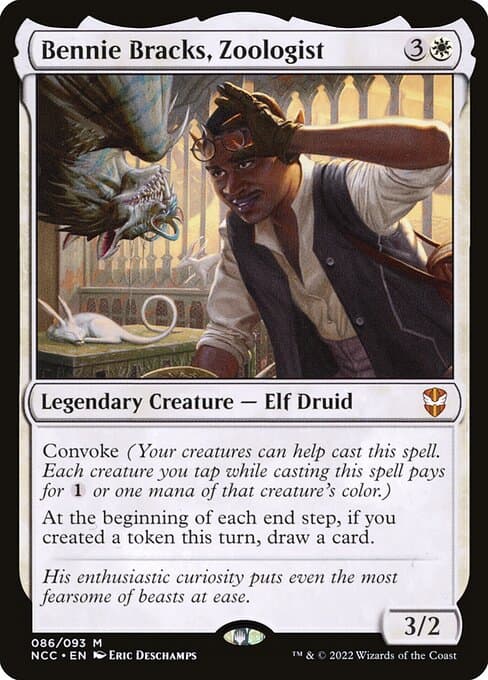 Bennie Bracks, Zoologist from New Capenna Commander (Mythic)