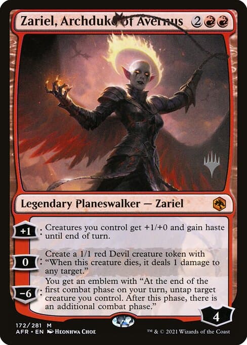 Zariel, Archduke of Avernus from Adventures in the Forgotten Realms Promos (Mythic)