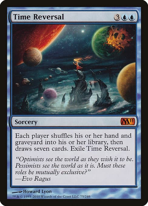 Time Reversal from Magic 2011 (Mythic)