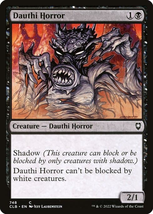 Dauthi Horror from Commander Legends: Battle for Baldur's Gate (Common)