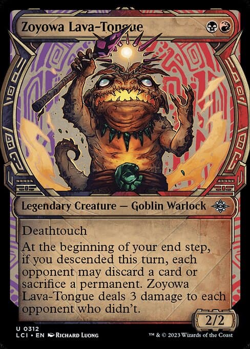 Zoyowa Lava-Tongue from The Lost Caverns of Ixalan (Uncommon)