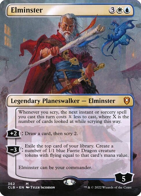 Elminster from Commander Legends: Battle for Baldur's Gate (Mythic)