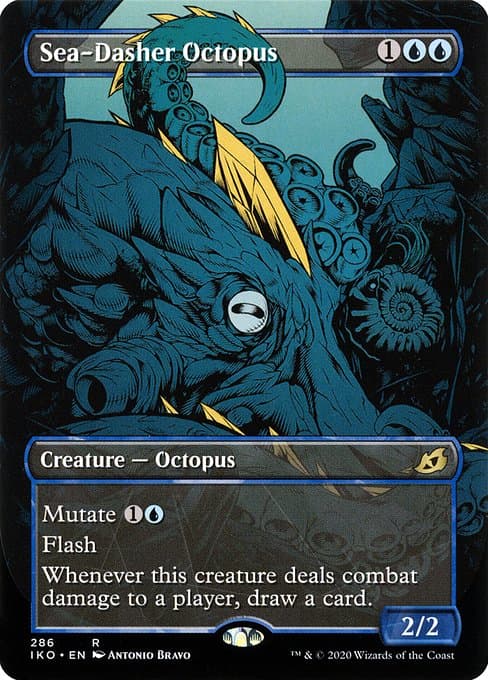 Sea-Dasher Octopus from Ikoria: Lair of Behemoths (Rare)