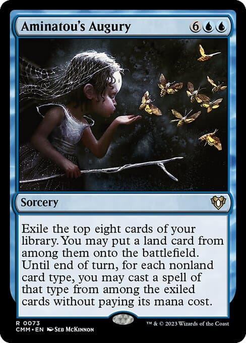 Aminatou's Augury from Commander Masters (Rare)