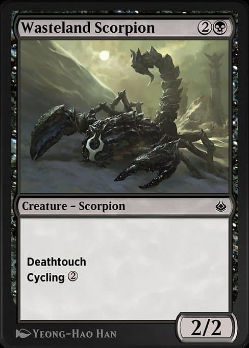 Wasteland Scorpion from Amonkhet Remastered (Common)