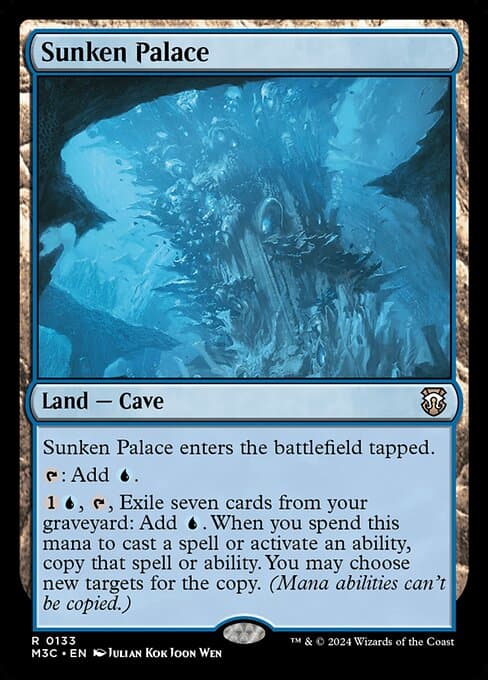 Sunken Palace from Modern Horizons 3 Commander (Rare)