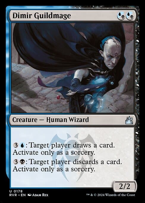 Dimir Guildmage from Ravnica Remastered (Uncommon)