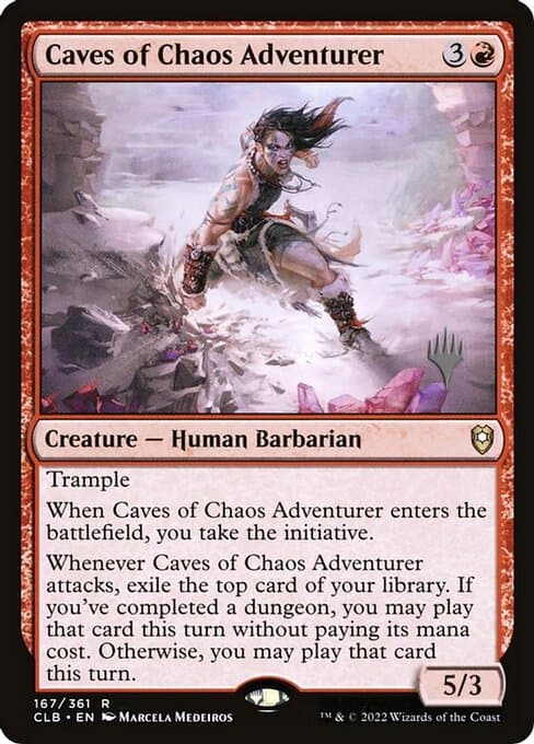 Caves of Chaos Adventurer from Battle for Baldur's Gate Promos (Rare)