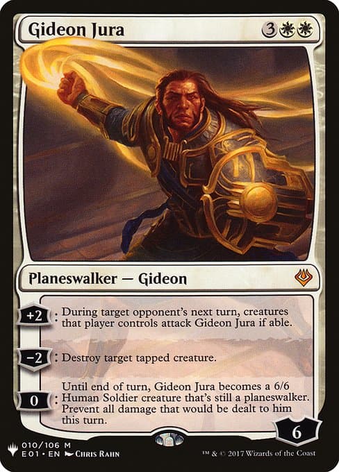 Gideon Jura from The List (Mythic)