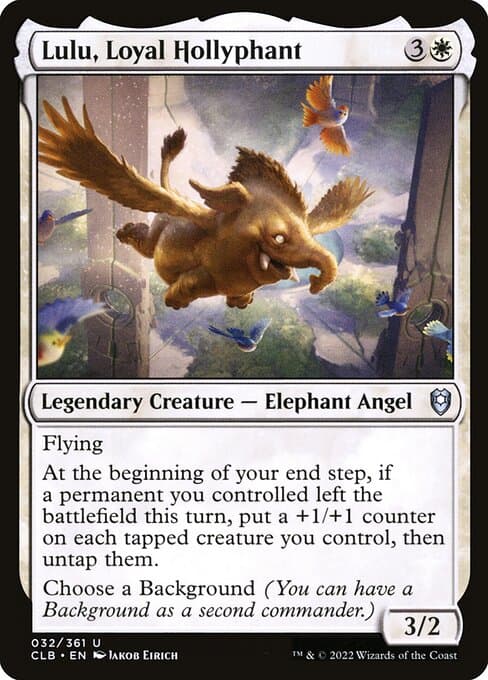 Lulu, Loyal Hollyphant (Uncommon)