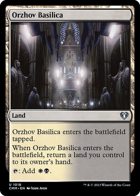 Orzhov Basilica from Commander Masters (Uncommon)