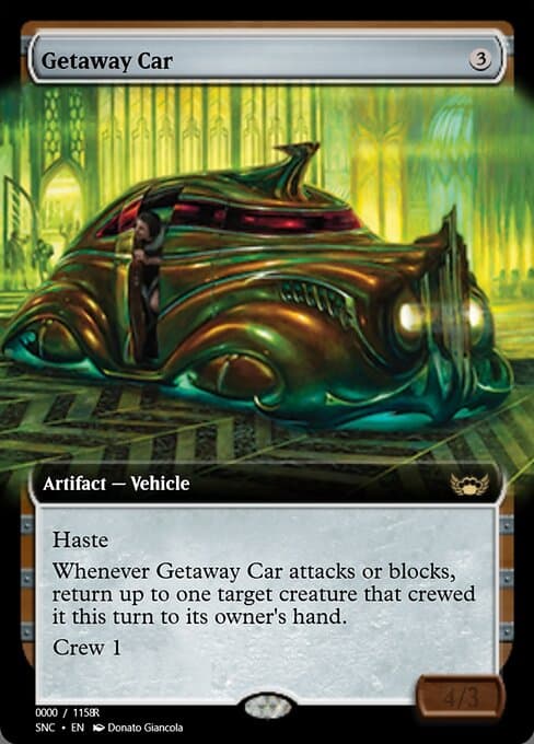 Getaway Car from Magic Online Promos (Rare)