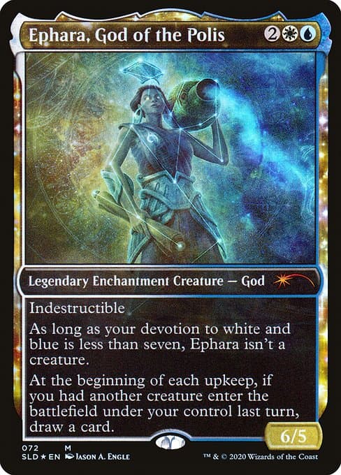 Ephara, God of the Polis from Secret Lair Drop (Mythic)