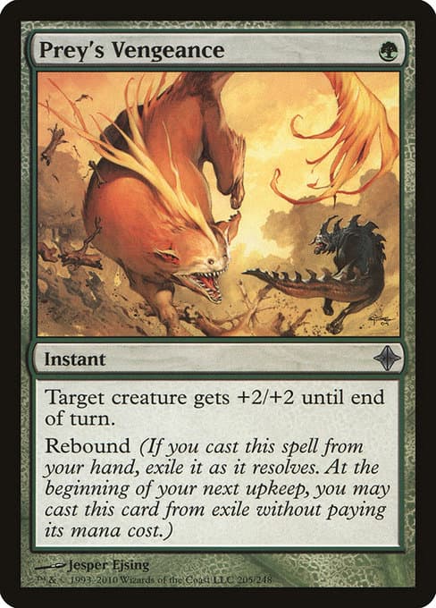 Prey's Vengeance from Rise of the Eldrazi (Uncommon)