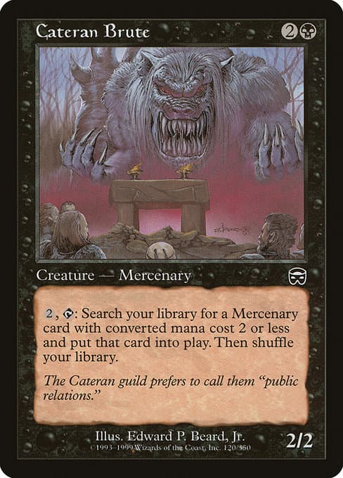 Cateran Brute from Mercadian Masques (Common)