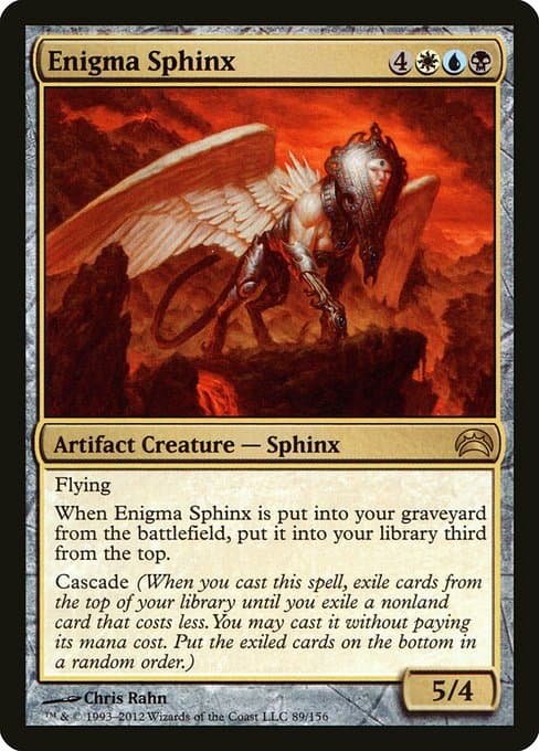 Enigma Sphinx from Planechase 2012 (Rare)