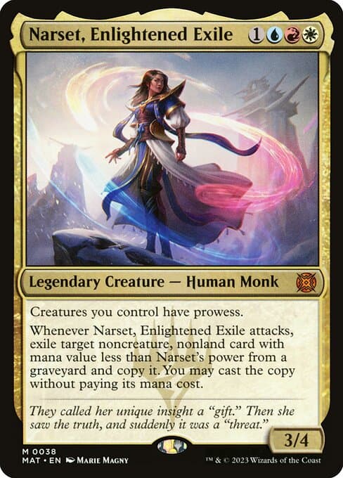Narset, Enlightened Exile (Mythic)