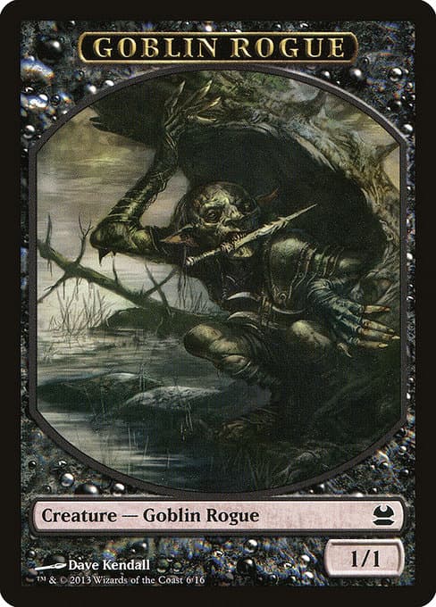 Goblin Rogue from Modern Masters Tokens (Common)
