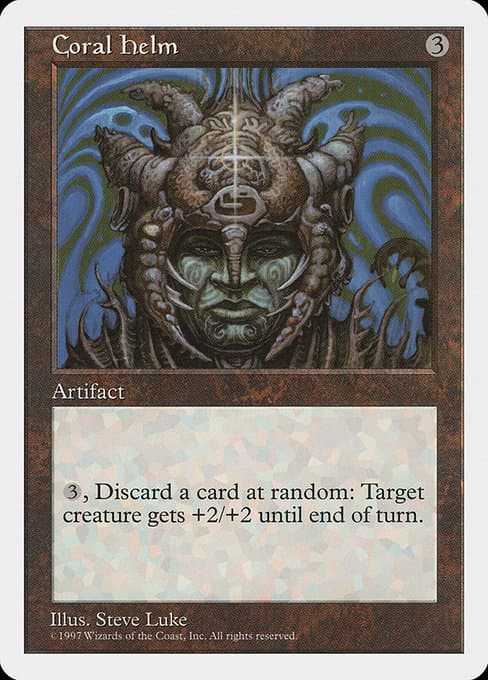 Coral Helm from Fifth Edition (Rare)