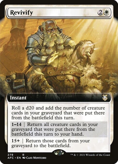 Revivify from Forgotten Realms Commander (Rare)