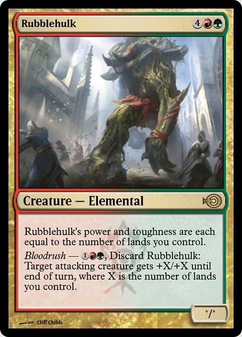 Rubblehulk from Magic Online Promos (Rare)