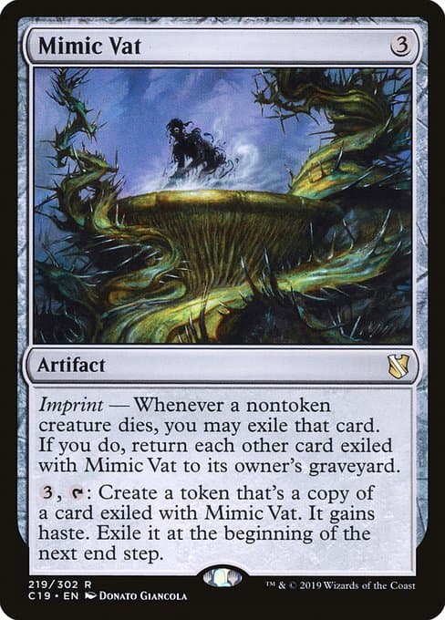 Mimic Vat from Commander 2019 (Rare)