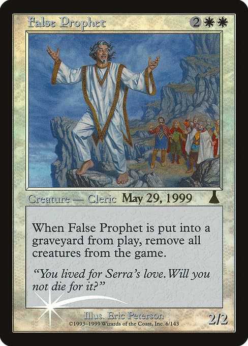 False Prophet from Urza's Destiny Promos (Rare)