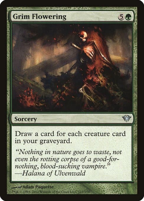 Grim Flowering from Dark Ascension (Uncommon)