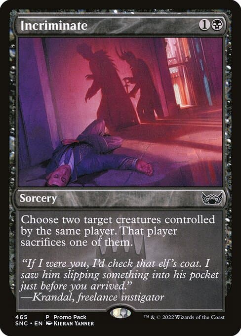 Incriminate from Streets of New Capenna (Common)