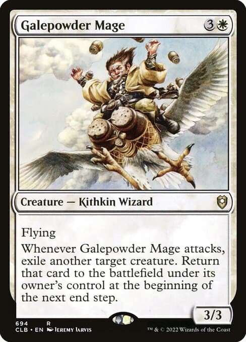 Galepowder Mage from Commander Legends: Battle for Baldur's Gate (Rare)