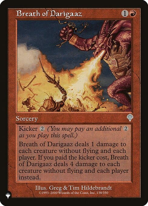 Breath of Darigaaz from The List (Uncommon)