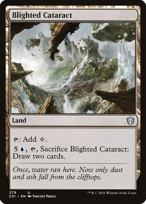 Blighted Cataract from Commander 2021 (Uncommon)