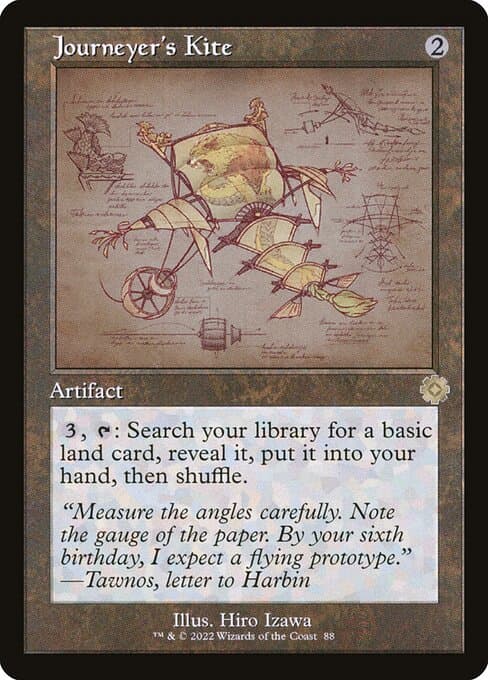 Journeyer's Kite from The Brothers' War Retro Artifacts (Rare)